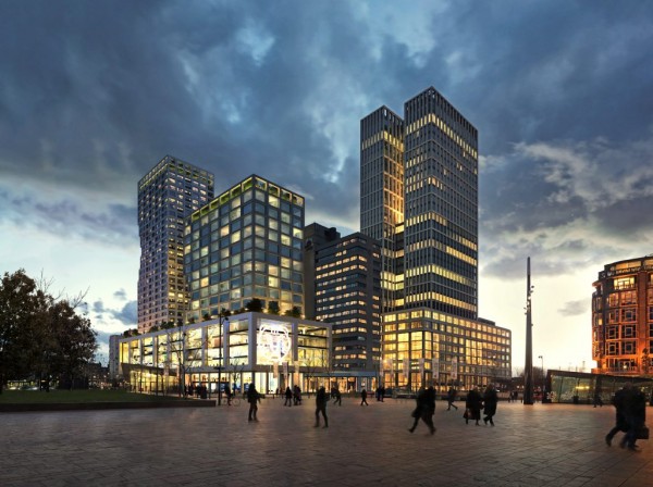 The Modernist is een initiatief van Maarsen Groep en is ontworpen door het Rotterdamse MVRDV 